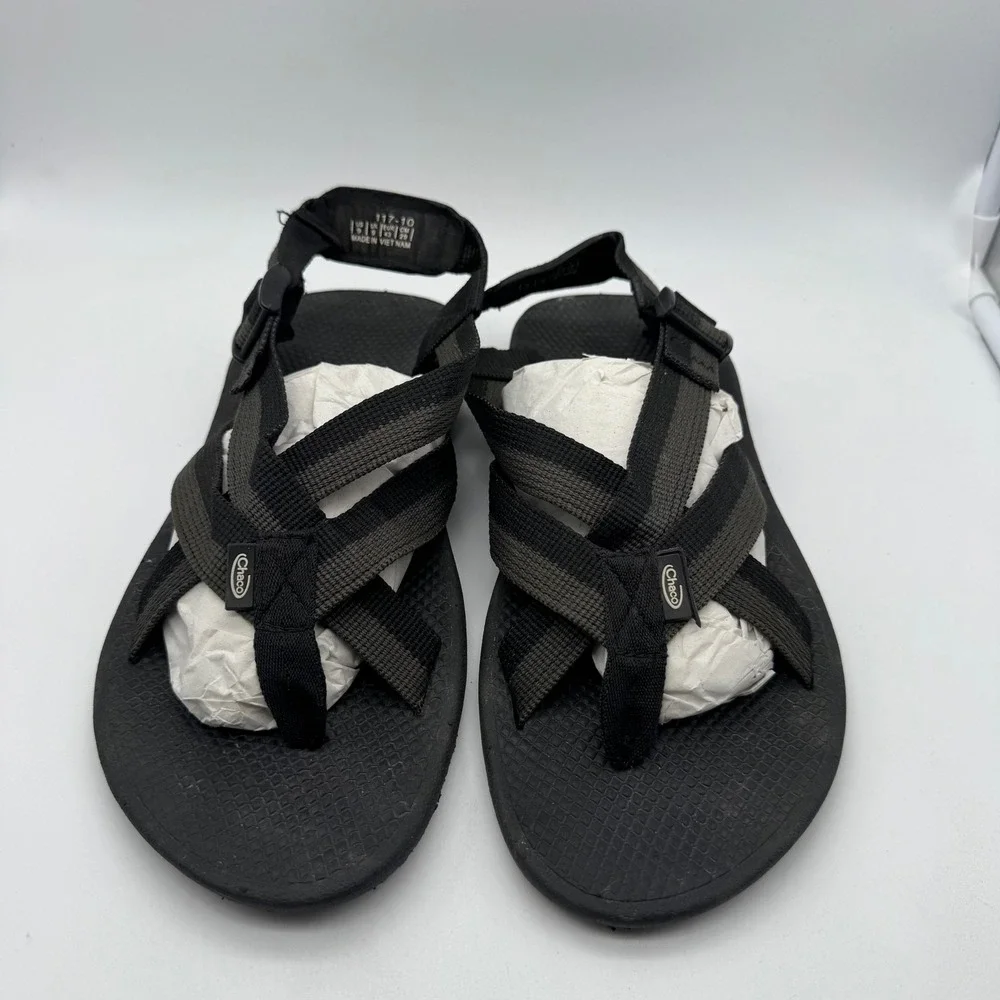 Chaco Z/1 Classic Mens Sandals Size 10‎ Black Vibram Sole Sport Outdoor